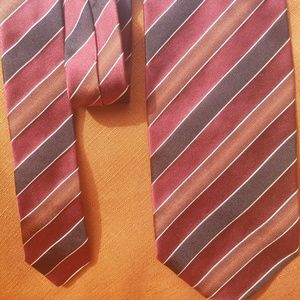 Hugo Boss diagonal striped tie